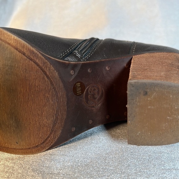 Lucky Pewter Western Booties “Eller” Size 10 VGC - Picture 5 of 7